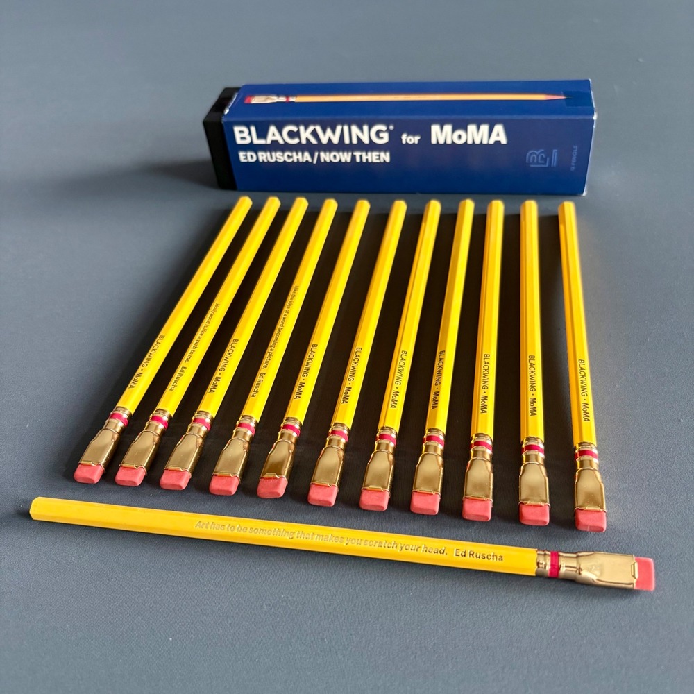 Blackwing x MoMA Ed Ruscha Pencils | Set of 12 | 2023 Limited Edition | Unused
